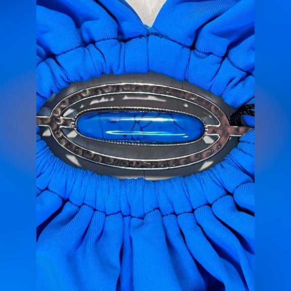 COCO REEF Tankini Swimsuit with Hardware Detail, Color Cobalt, Size 38DD, NWT - Picture 3 of 14